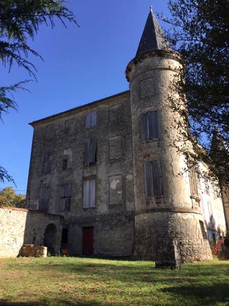 Château de Scopont extérieur