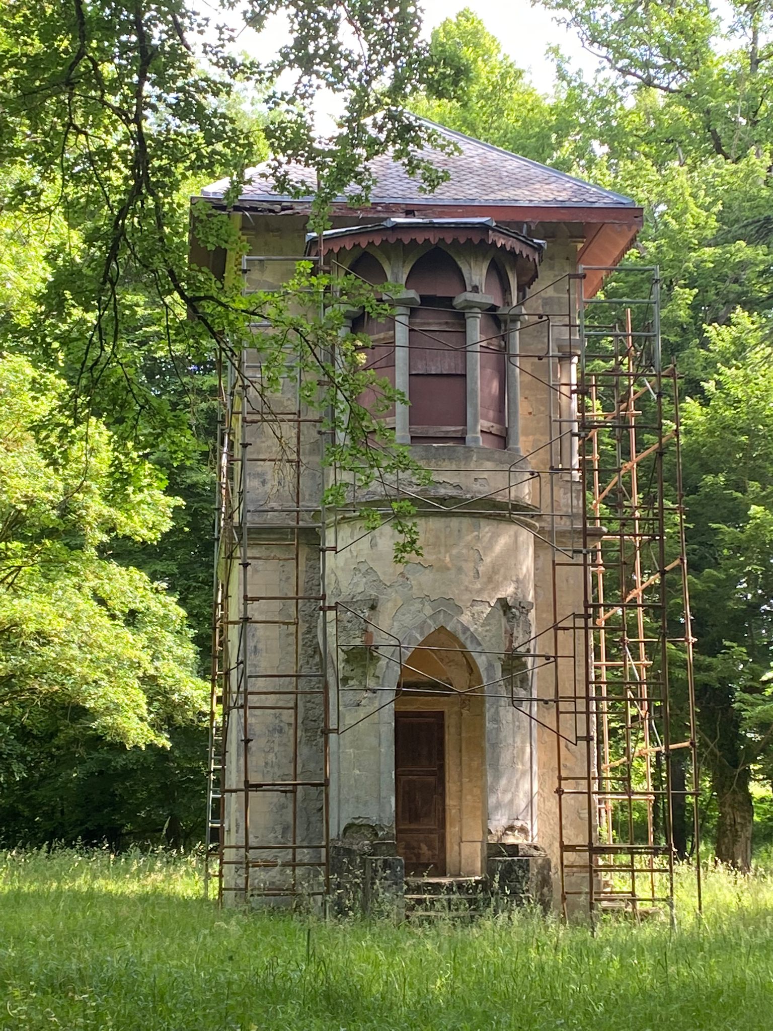 Château de Scopont - pavillon romantique